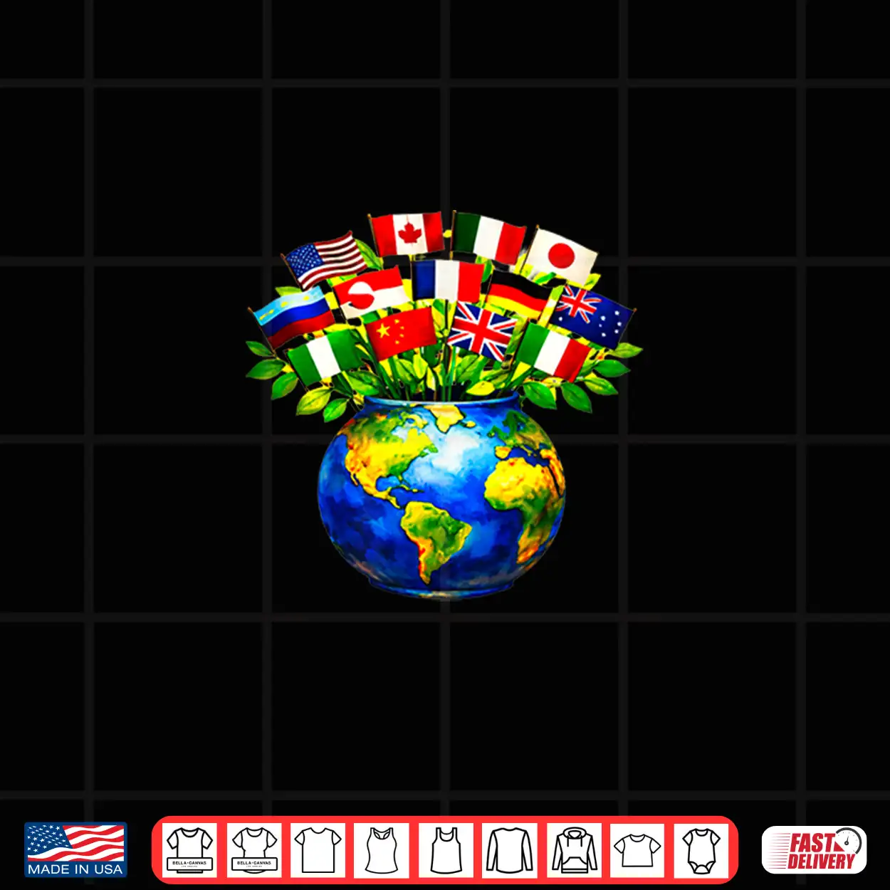 Peace Global Harmony Earth Naturetse International Style Shirt Peace Global Harmony Earth Naturetse International Style Shirt