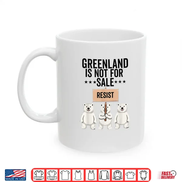 Mug Greenland Is Not For Sale Polar Bear Greenland Denmark Shirt