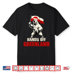 Hands Off Greenland Flag Bear Support Greenland Shirt Shirt