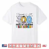 I Survived 100 Days Of Hearing 67 Preppy 100Th Teacher Kids Shirt