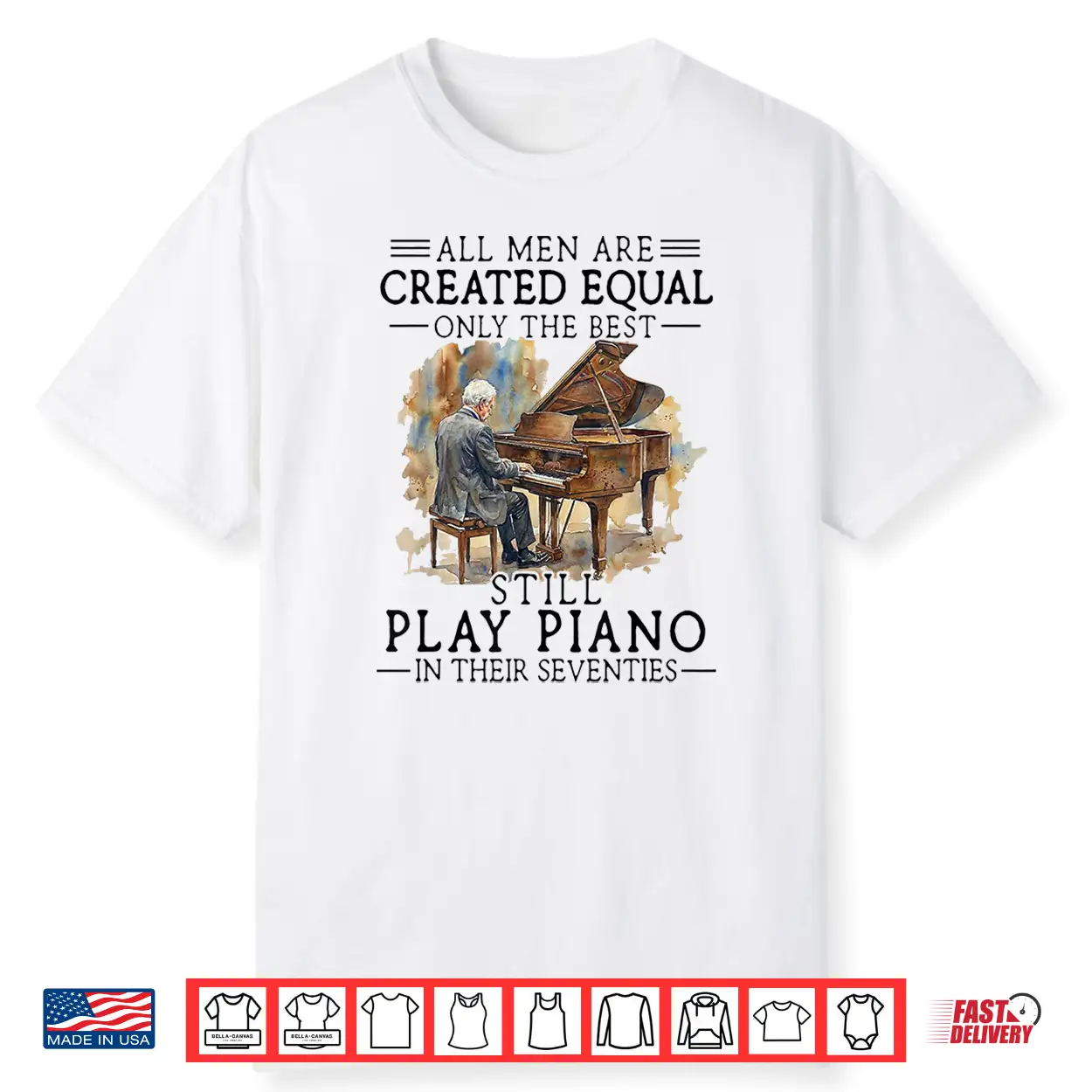 Old Man All Men Are Created Equal Shirt Old Man All Men Are Created Equal Shirt