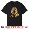 Red Chow Chow Dog Illustration Shirt