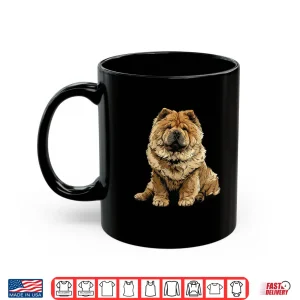 Mug Red Chow Chow Dog Illustration Shirt