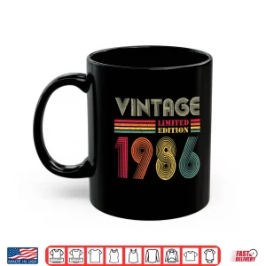 Mug Vintage 1986 40Th Birthday Gift Men Women 40 Years Old Shirt