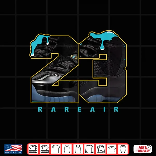 Design 23 Gamma Blue 11S Outfits Matching Shirt