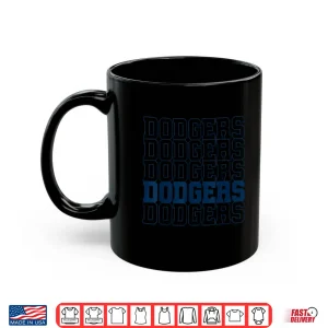 Mug Dodgers Name Retro Vintage Dodgers Lover Shirt