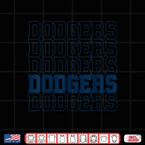 Design Dodgers Name Retro Vintage Dodgers Lover Shirt
