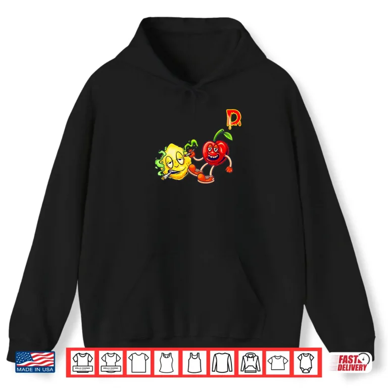 Hoodie Drizzles Lemon Cherry Headz Shirt