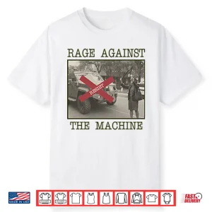 New York Woman Resist Rage Against The Machine Shirt
