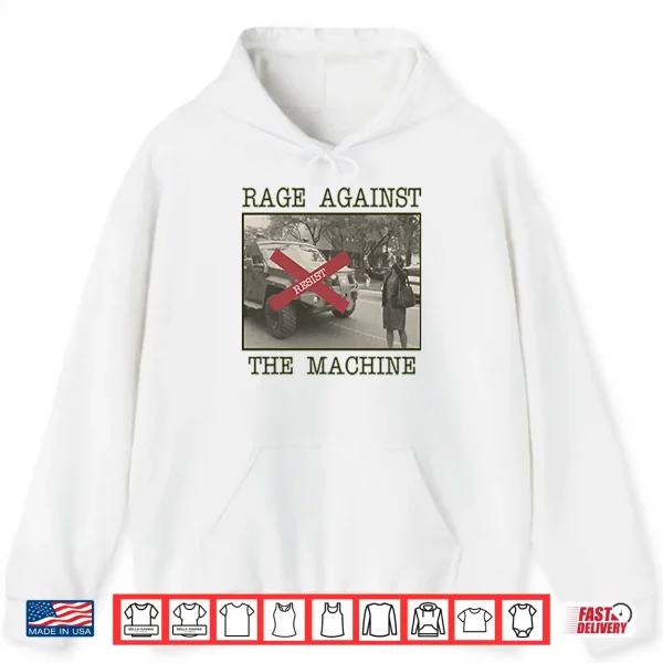 Hoodie New York Woman Resist Rage Against The Machine Shirt