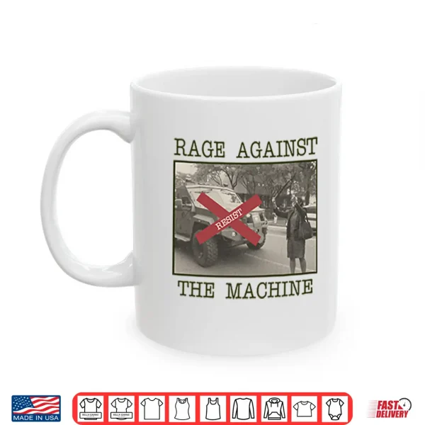 Mug New York Woman Resist Rage Against The Machine Shirt