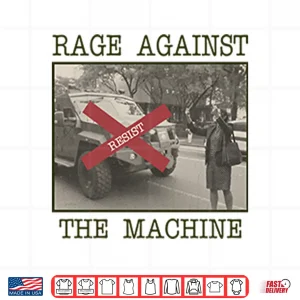Design New York Woman Resist Rage Against The Machine Shirt