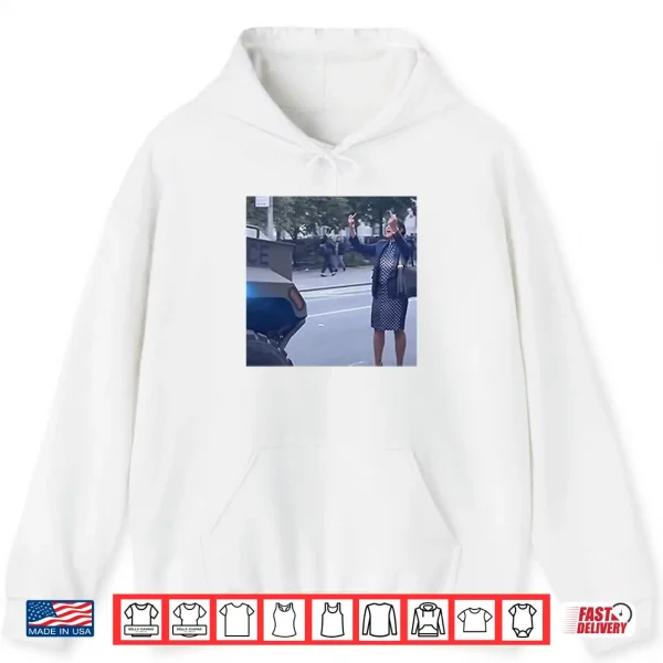 Polka Dot Dress Baddie Against Ice Shirt 1 Hoodie Polka Dot Dress Baddie Against ICE Shirt