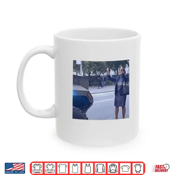 Polka Dot Dress Baddie Against Ice Shirt 3 Mug Polka Dot Dress Baddie Against ICE Shirt