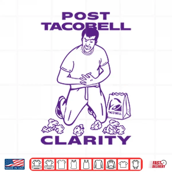 Design Post Taco Bell Clarity Shirt