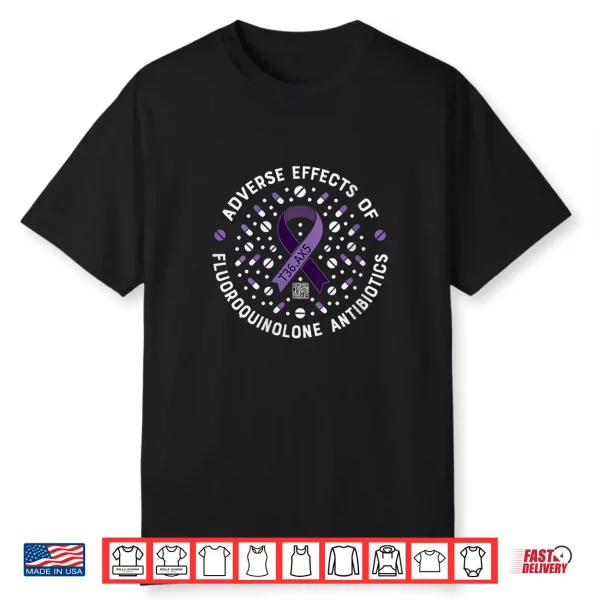 Fluoroquinolone Toxicity Awareness Medical Code Shirt
