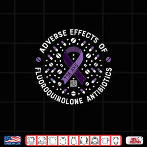 Design Fluoroquinolone Toxicity Awareness Medical Code Shirt