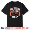 Kids Red Ribbon Week Awareness Monster Truck Shirt