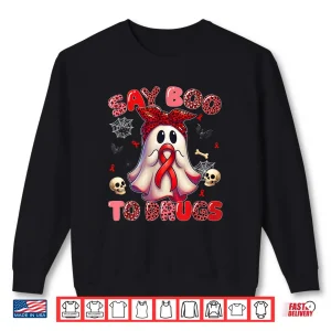 Sweatshirt Red Ribbon Week Awareness Shirt