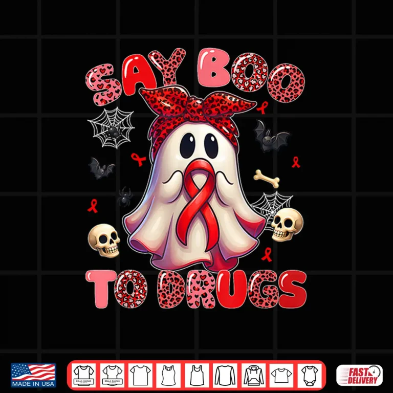 Design Red Ribbon Week Awareness Shirt