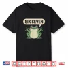 6 7 Frog Meme Brainrot Gaming Kids Humor Shirt