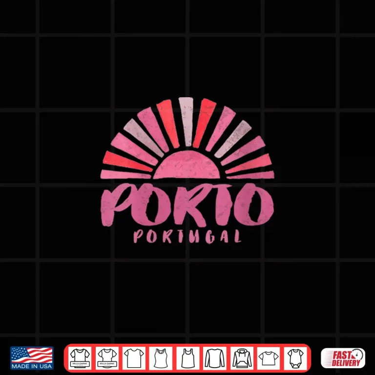 Design Porto Portugal Sunrise Shirt