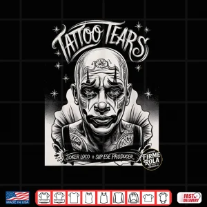 Design Tattoo Tears Shirt