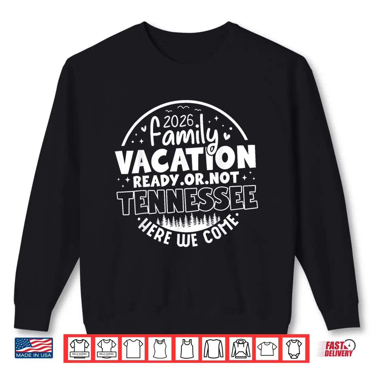 Tennessee Smoky Mountains Family Vacation Gatlinburg 2026 Shirt Tennessee Smoky Mountains Family Vacation Gatlinburg 2026 Shirt
