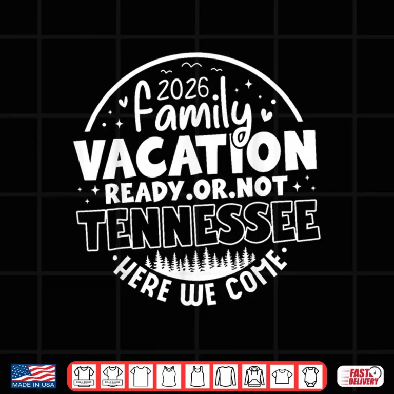 Tennessee Smoky Mountains Family Vacation Gatlinburg 2026 Shirt 4 Design Tennessee Smoky Mountains Family Vacation Gatlinburg 2026 Shirt