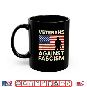 Mug Veterans Against Fascism Vintage US Army Patriotic Soldier Shirt