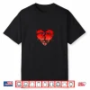 Built For Pain The Emblem Of Resilience And Dark Romance Shirt