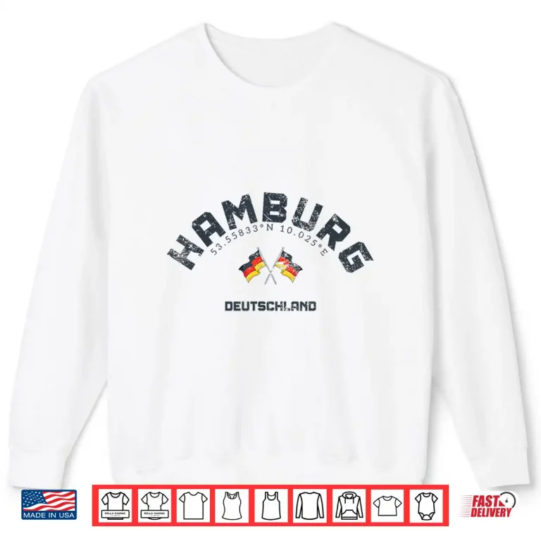 Sweatshirt Germany Hamburg Shirt
