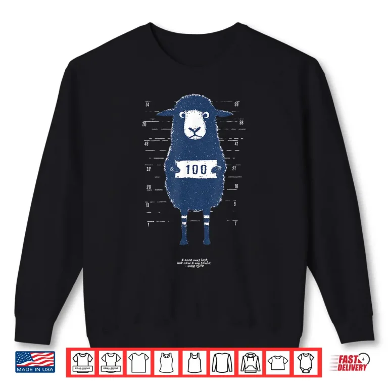 Sweatshirt I Once was Lost But Now I Am Found Luke 15 10 Shirt 1