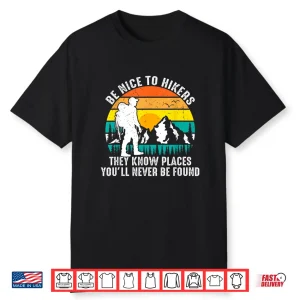 Mountain Hiking Hiker Outdoor Nature Explorer Adventure Shirt