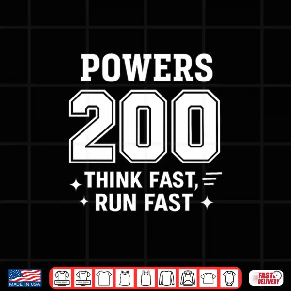 Design Think Fast Run Fast Chad Powers Shirt
