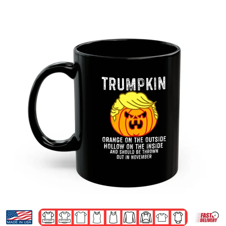 Mug Trumpkin Orange On The Outside Hollow On The Inside Shirt
