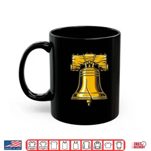 Mug Liberty Bell Costume Adult American Patriot Liberty Bell Shirt