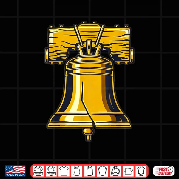 Design Liberty Bell Costume Adult American Patriot Liberty Bell Shirt