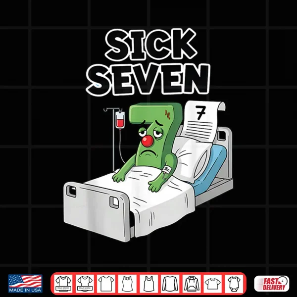 Design Sick Seven 67 Halloween Costume Wordplay Shirt