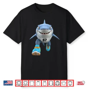 67 Meme Tralalero Tralala Runner Italian Brainrot Shirt