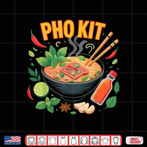 Design Official Pho Kit Shirt
