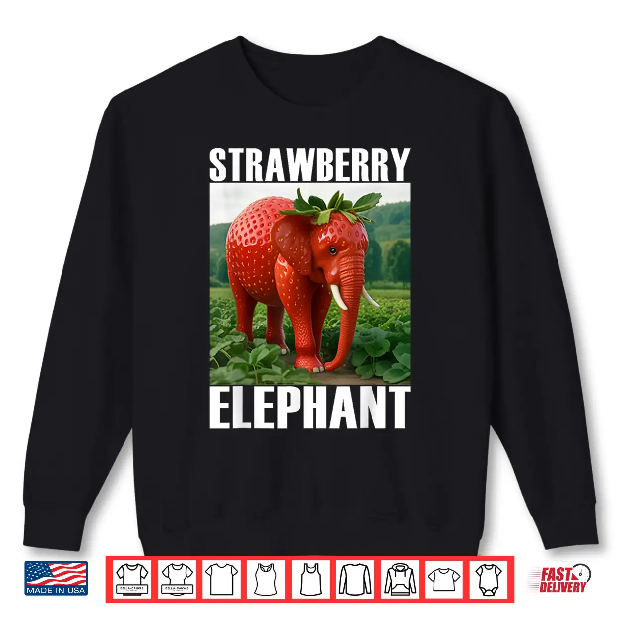 Strawberry Elephant Italian Brainrot Meme Shirt Strawberry Elephant Italian Brainrot Meme Shirt