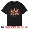 Chicken Santa Xmas Tree Farm Merry Christmas Shirt