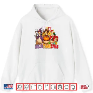 Hoodie Happy Hallothanksmas Goose Halloween Thanksgiving Christmas Shirt