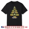 School Bus Christmas Tree Lights Bus Driver Xmas Pajamas Shirt