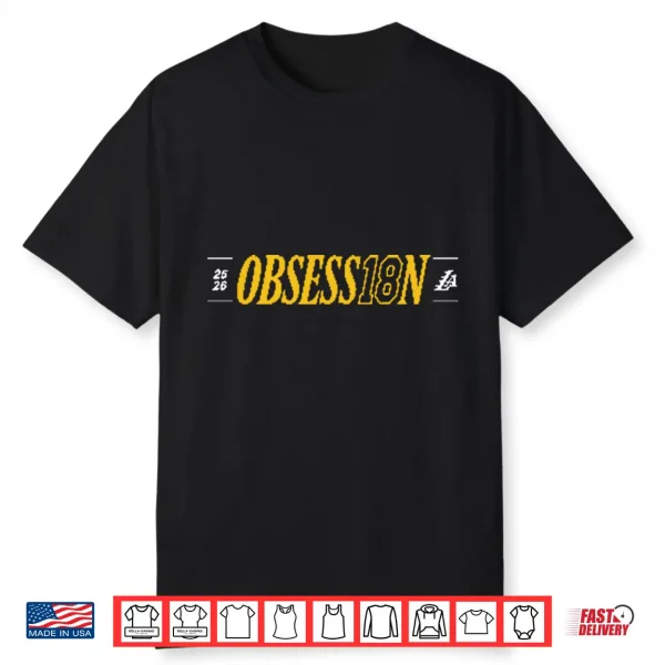 Lakers Obsession 18 Obsess18N Shirt
