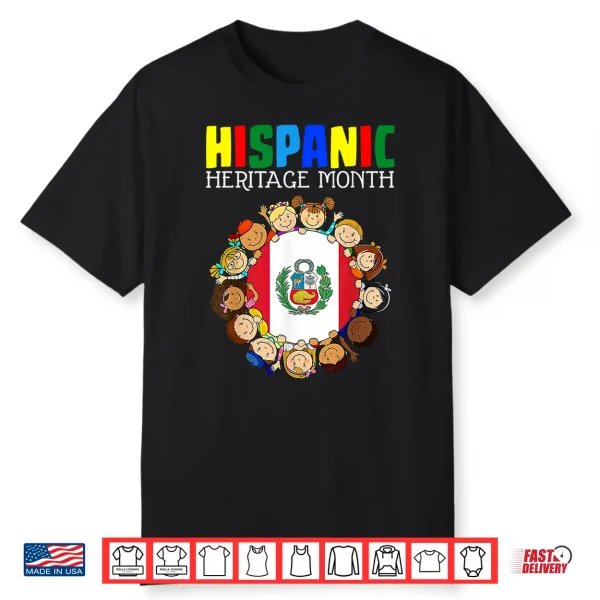 Hispanic Heritage Month Peru Shirt