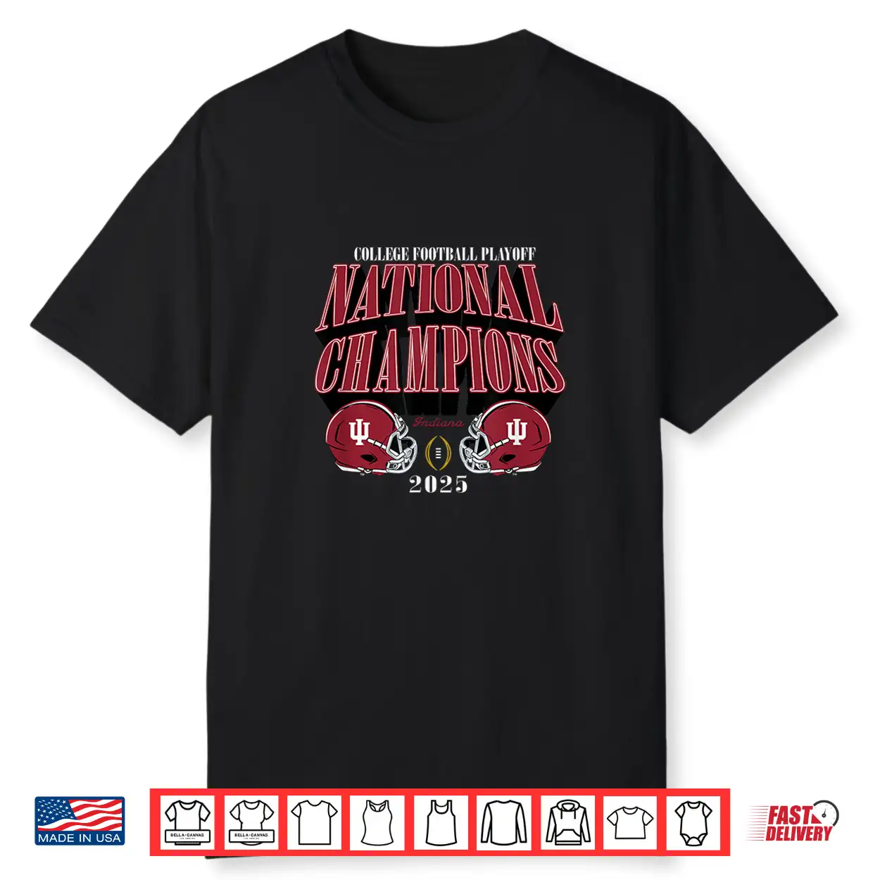 Indiana Hoosiers National Champs 2025 Football Cfp Bold Shirt Indiana Hoosiers National Champs 2025 Football Cfp Bold Shirt
