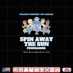 Design Spin Away The Sun Official 2026 Shirt