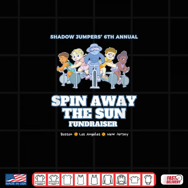 Design Spin Away The Sun Official 2026 Shirt